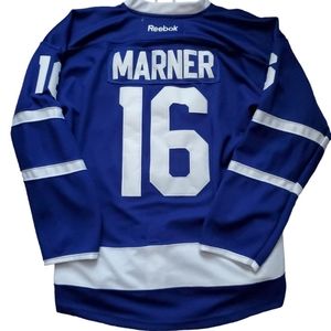Toronto Maple Leafs Marner Home Shirt. Reebok. Adult Medium.